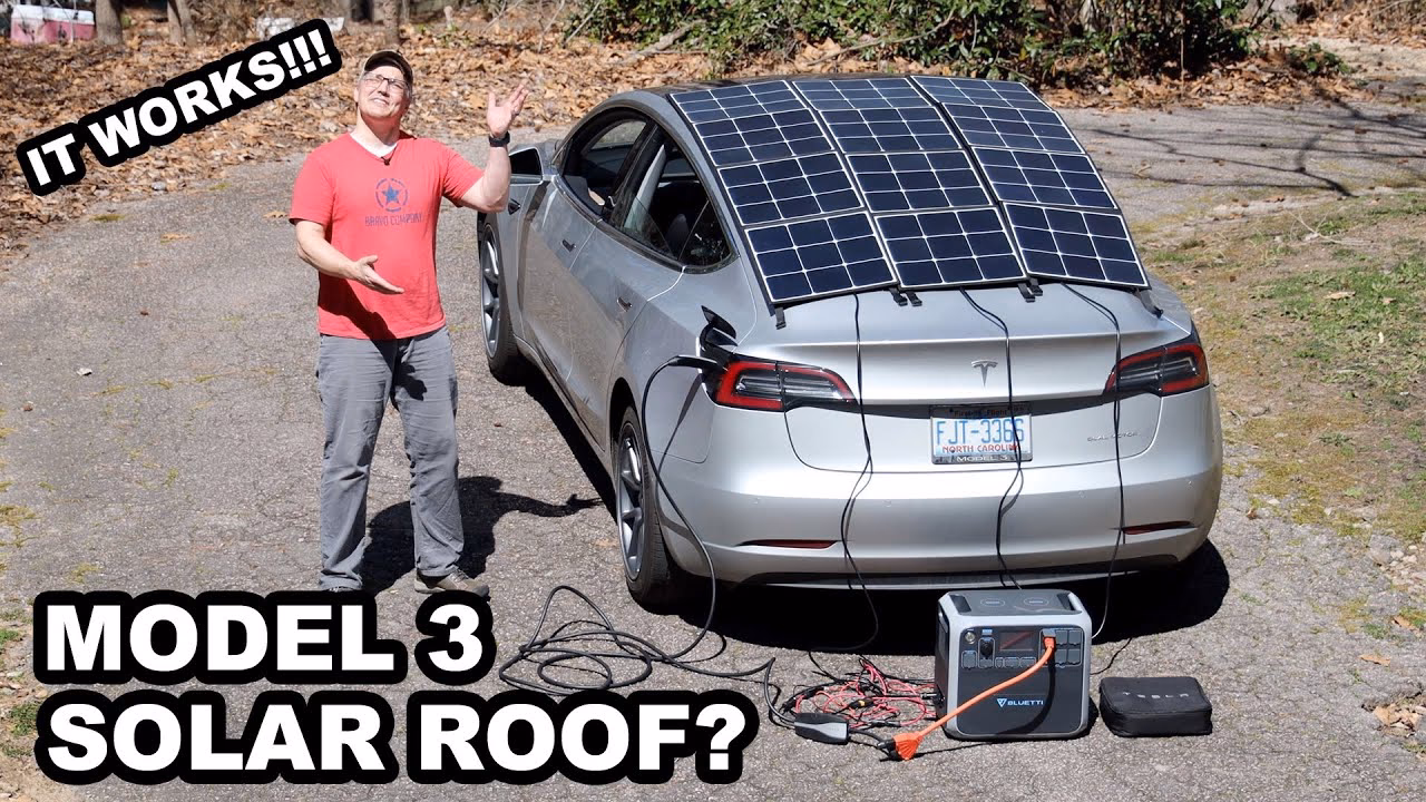 What Teslas have solar panels?