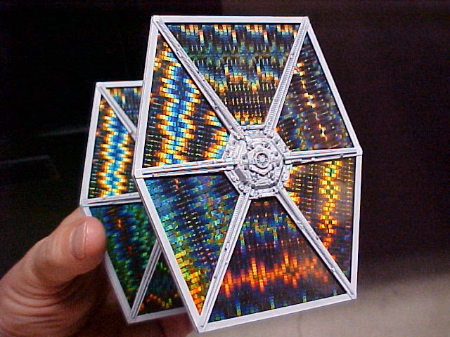 Do tie fighters have solar panels?