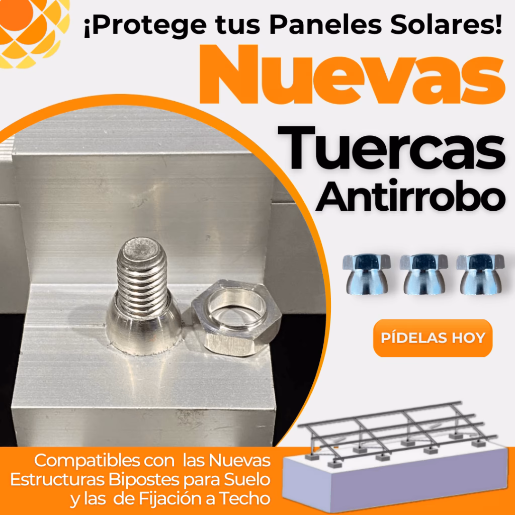 ¿Qué tipos de tuercas son de seguridad?