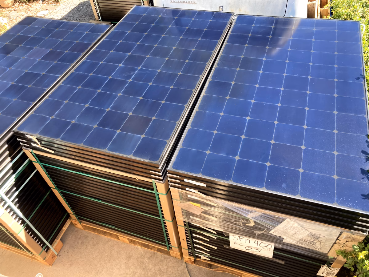 Should I buy second-hand solar panels?