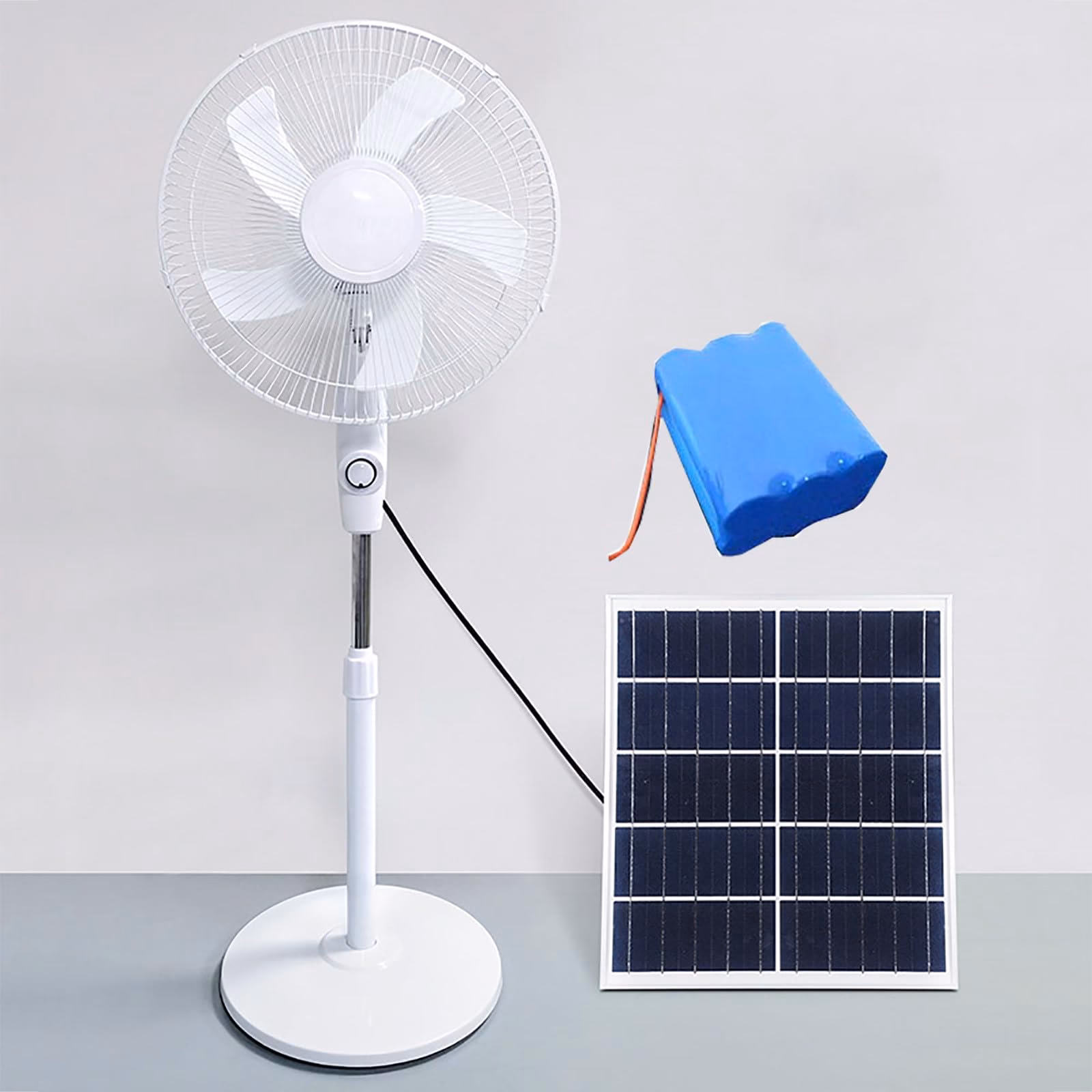 ¿Cuánto dura la batería de un ventilador recargable?