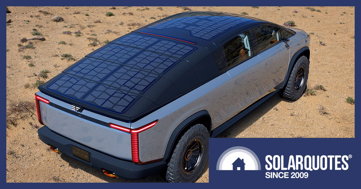 Can electric cars be powered by solar panels?